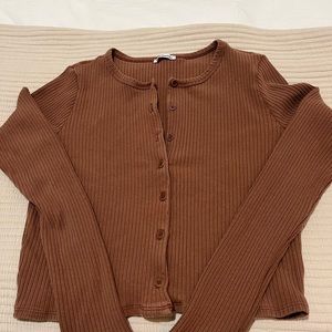 Reformation Ruby knit cardigan set